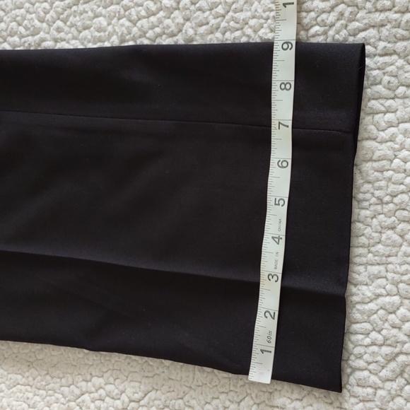 NWT Lauren Ralph Lauren Size 42 Ultra Flex Black Pants *Altered Inseam* - Picture 6 of 15
